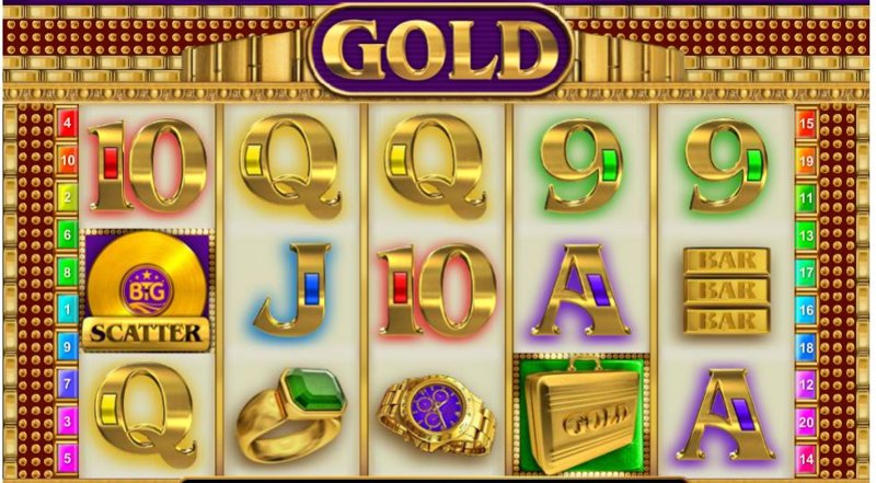 Скриншот слота Gold X от Tom Horn Gaming