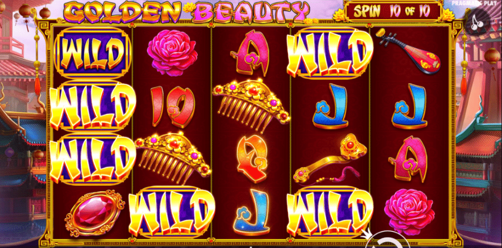 Скриншот слота Golden Beauty от Pragmatic Play