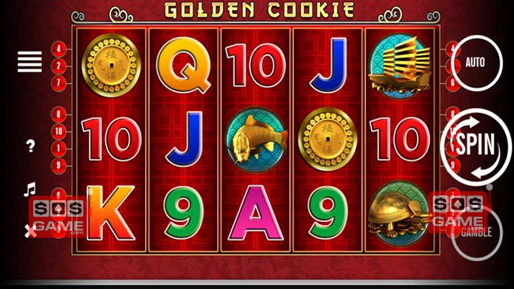 Скриншот слота Обзор игрового автомата Golden Cookie от Altea Gaming
