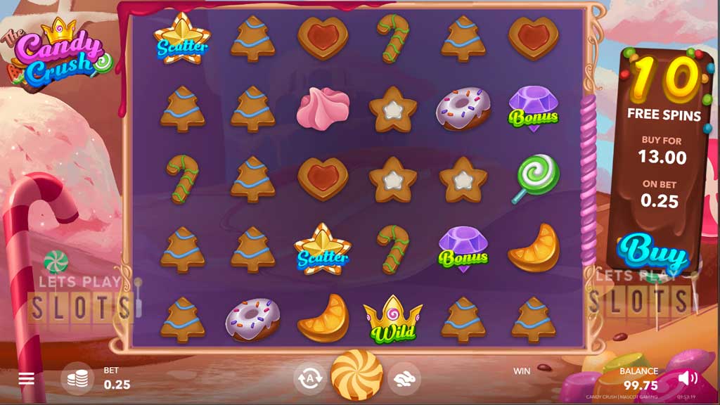 Скриншот слота Candy Crush от Mascot