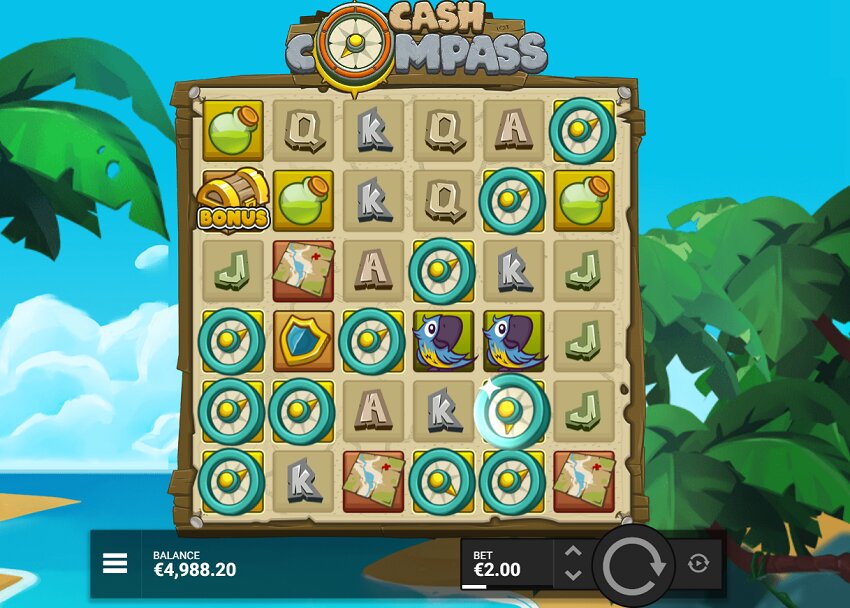 Скриншот слота Cash Compass от IGT
