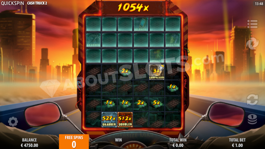 Скриншот слота Cash Truck 2 от Endorphina