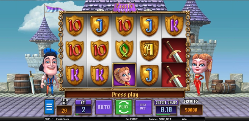 Скриншот слота Castle 5R от SmartSoft