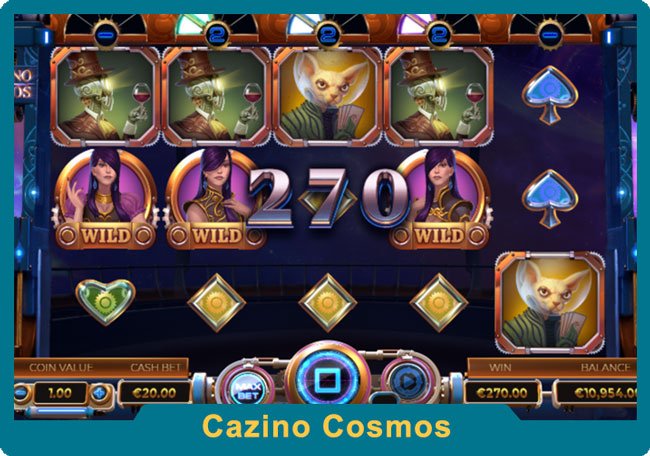 Скриншот слота Cazino Cosmos от Playbro