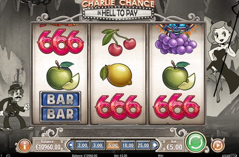 Скриншот слота Charlie Chance от Play'n GO