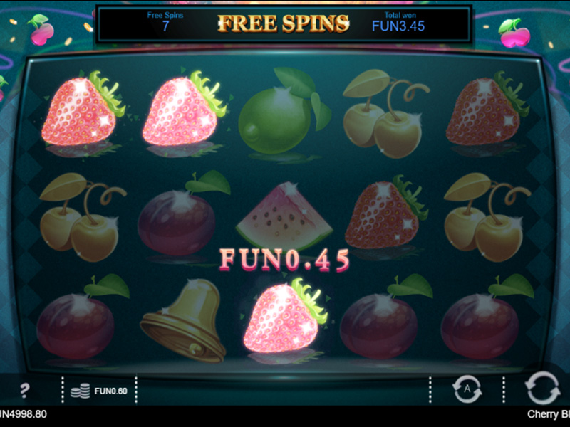Скриншот слота Cherry Blast от Iron Dog Studio