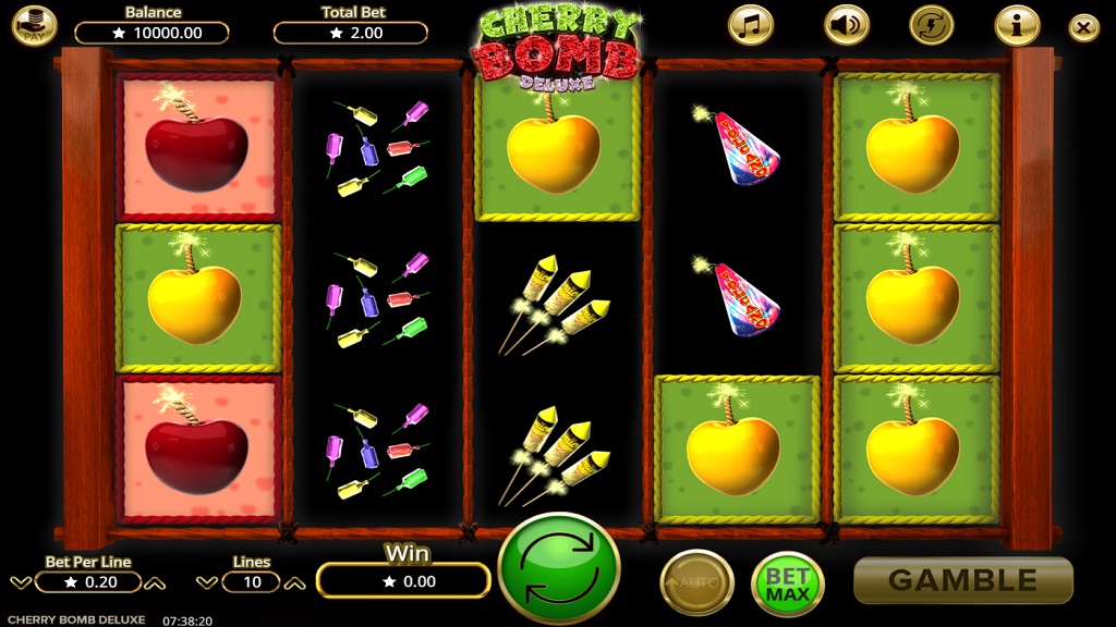 Скриншот слота Cherry Bombs от Booming Games