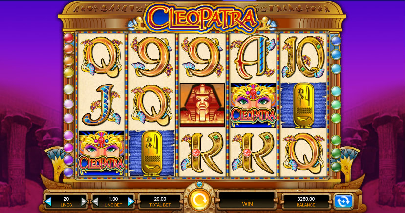 Скриншот слота Cleopatra от IGT