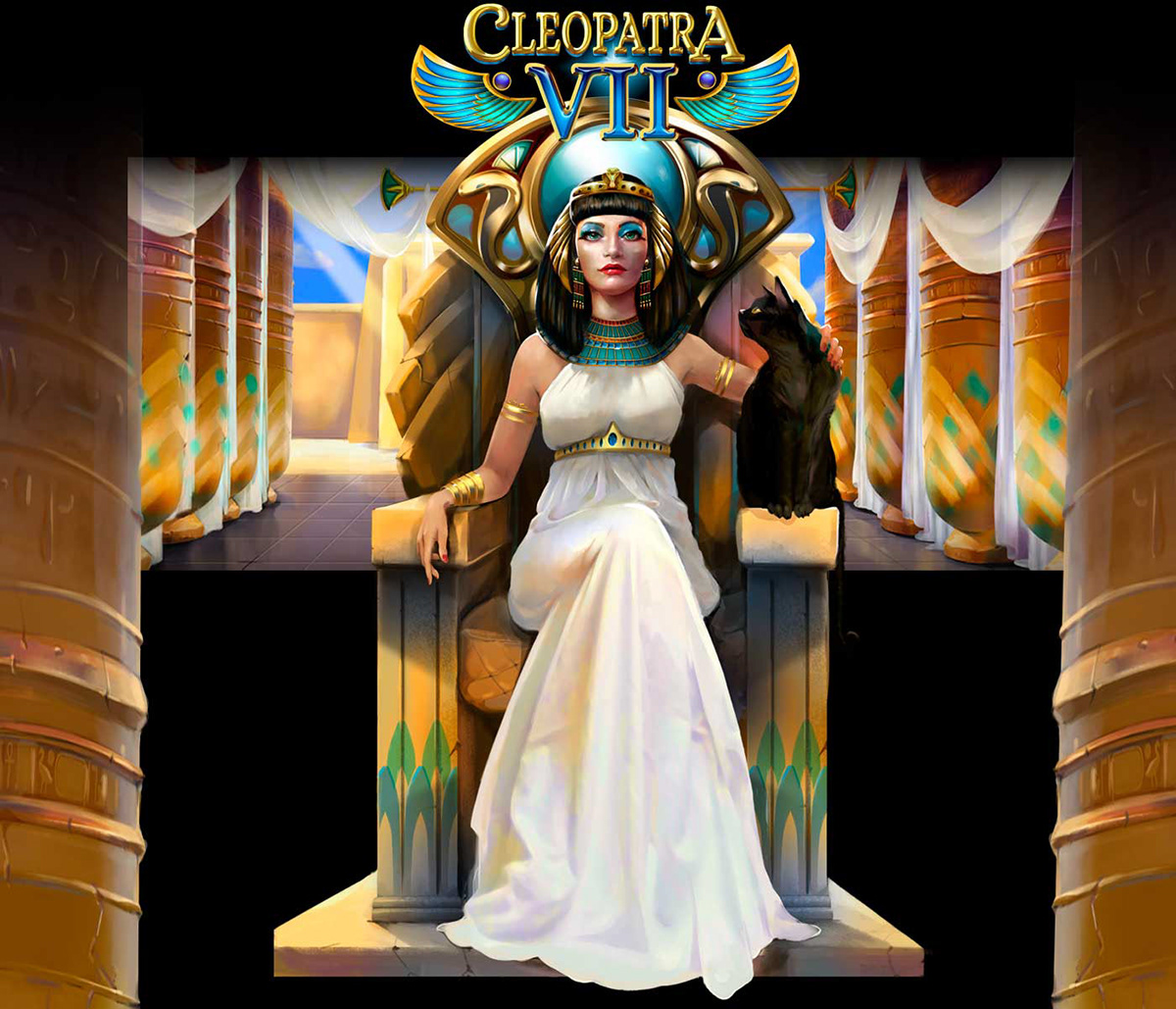 Скриншот слота Cleopatra VII от Mobilots