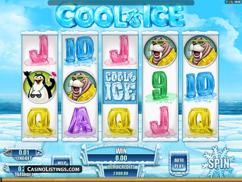 Скриншот слота Cold as Ice от BF Games